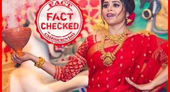 फैक्ट चेक- क्या दुर्गा पूजा में नाचने वाली यह महिला तृणमूल संसद नुसरत जहान है?